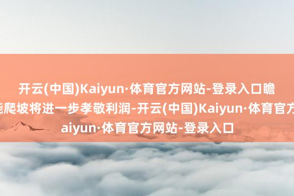 开云(中国)Kaiyun·体育官方网站-登录入口瞻望后续跟着产能爬坡将进一步孝敬利润-开云(中国)Kaiyun·体育官方网站-登录入口