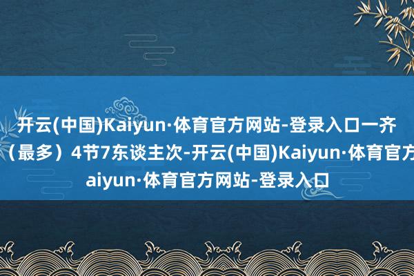 开云(中国)Kaiyun·体育官方网站-登录入口一齐收复为3东谈主(最多)4节7东谈主次-开云(中国)Kaiyun·体育官方网站-登录入口