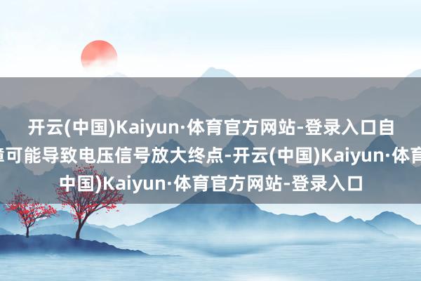 开云(中国)Kaiyun·体育官方网站-登录入口自稳零运算放大器故障可能导致电压信号放大终点-开云(中国)Kaiyun·体育官方网站-登录入口