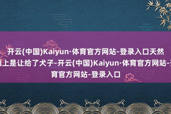 开云(中国)Kaiyun·体育官方网站-登录入口天然皇位明面上是让给了犬子-开云(中国)Kaiyun·体育官方网站-登录入口